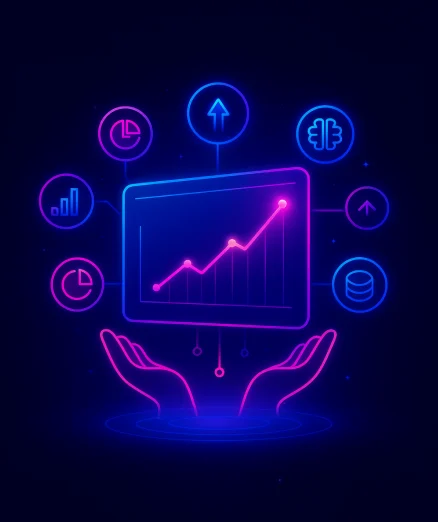 Predictive analytics with a brain and growth graph.