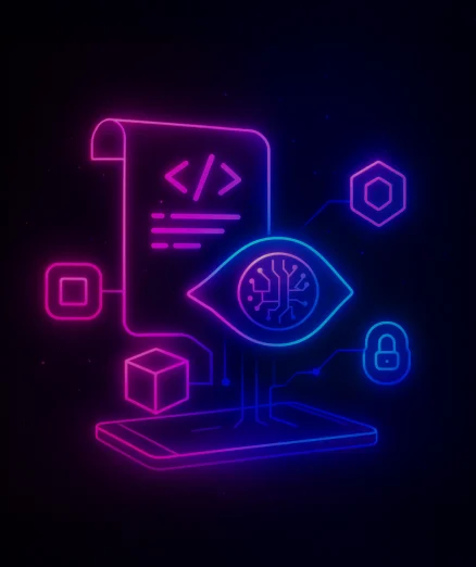 AI cube for smart contract development.