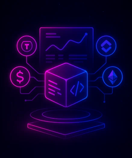 Crypto tokens and code for DeFi platform development.