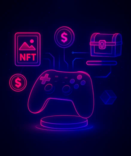 Game controller and NFT for Web3 game development.
